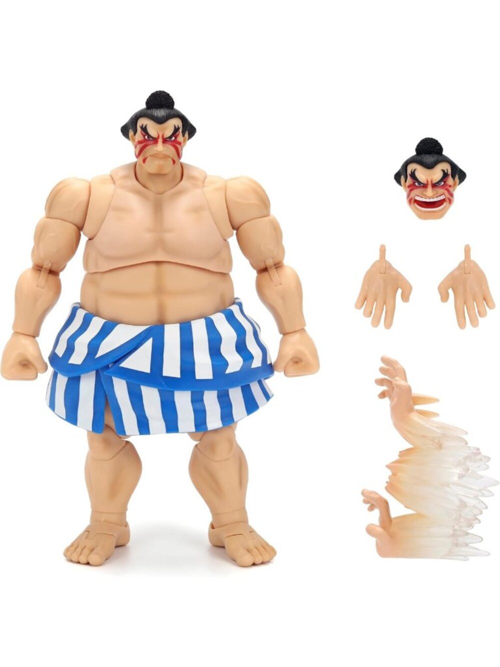Deluxe 6" E. Honda Action Figure - Fully Articulated, Collector's Toy, 1:12